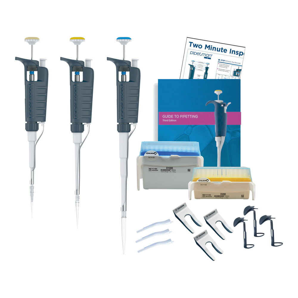 ★ポイント最大16倍★【全国配送可】-ピペットマン スターターキット ギルソン 型番 F167900 aso 65-8996..