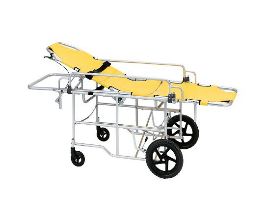 ★ポイント最大16倍★【全国配送可】-レスキューカー　2分割折りたたみ式 日進医療器 型番 NRC-S1 　JAN 4519856010058 aso 7-9836-02 ●お取寄品　納期約 24営業日-【医療・研究機器】