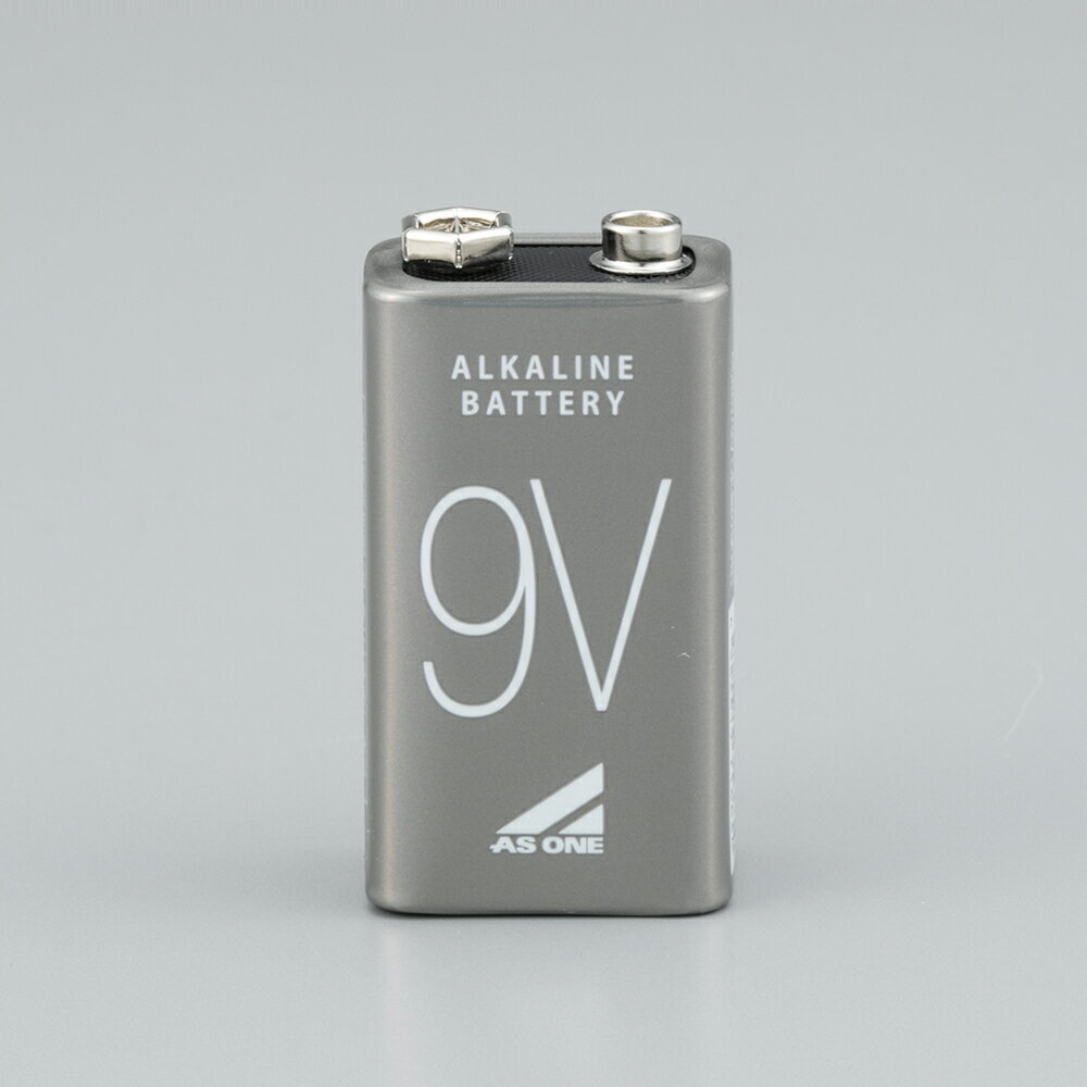 ★ポイント最大16倍★【全国配送可】-アズワンのアルカリ乾電池 9V形 アズワン 型番 　JAN 4582619716634 aso 4-5714-01 ●在庫品 納期約 3営業日-【医療・研究機器】