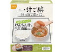 ★9/4-11 P最大27倍★【全国配送可】-一汁ご膳 単品 けんちん汁と白飯のセット 尾西食品 型番 aso 69-3078-53 ●お取寄品 納期約 10営業日-【医療・研究機器】