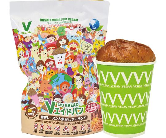★ポイント最大16倍★【全国配送可】-Vエイドパン 単品 黒糖レーズン＆焦がしアーモンド 東京ファインフ..
