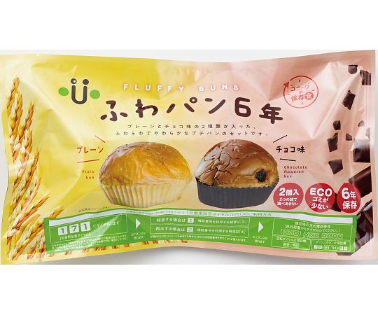 ★ポイント最大16倍★【全国配送可】-ふわパン 6年 単品 ユニーク総合防災 型番 aso 69-3085-04 ●お取寄品　納期約 8営業日-【医療・研究..