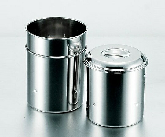 ★ポイント最大16倍★【全国配送可】-18-8 テーパーキッチンポット 14cm クローバー 型番 10017314 JAN 4997956179057 aso 61-0111-19 ●在庫品 納期約 5営業日-【医療・研究機器】