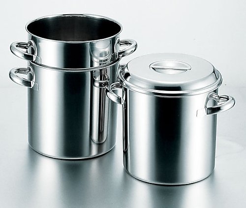 ★ポイント最大16倍★【全国配送可】-18-8 テーパーキッチンポット 24cm クローバー 型番 10017324 JAN 4997956179101 aso 61-0111-24 ●在庫品 納期約 5営業日-【医療・研究機器】