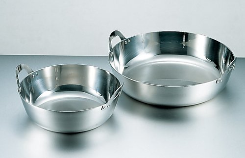 ★ポイント最大16倍★【全国配送可】-18-8 厚板2.5mm 揚鍋 42cm クローバー 型番 AAG-15-42 JAN 4997956151060 aso 61-0112-03 ●在庫品 納期約 5営業日-【医療・研究機器】