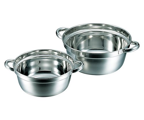 ★ポイント最大16倍★【全国配送可】-18-8 段付料理鍋 33cm クローバー 型番 AEV-06-33 JAN 4997956152043 aso 61-0112-08 ●在庫品 納期約 5営業日-【医療・研究機器】