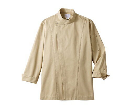 ★ポイント最大16倍★【全国配送可】-コックコート 男女兼用 長袖 ベージュ 住商モンブラン 型番 6-1015 L JAN 4560315370848 as...