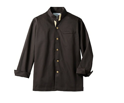 ★ポイント最大16倍★【全国配送可】-コックジャケット兼用 長袖 ブラウン／茶 住商モンブラン 型番 6-989 S JAN 4560315374709 aso 61-6094-59 ●在庫品 納期約 5営業日-【医療・研究機器】