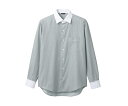 ★ポイント最大16倍★【全国配送可】-シャツ メンズ 長袖 グレーストライプ 住商モンブラン 型番 BV2571-6 LL JAN 4560315395384...