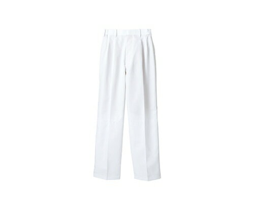 ★ポイント最大16倍★【全国配送可】-パンツ 男女兼用 白 裾インナー付 住商モンブラン 型番 RS7511-2 M 　JAN 4560315401450 aso 61-6155-44 ●在庫品 納期約 5営業日-【医療・研究機器】