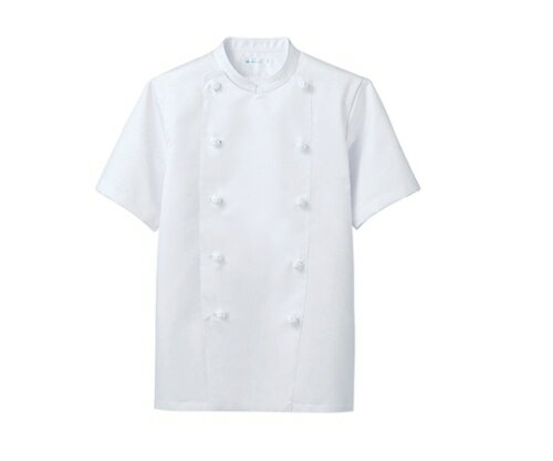 ★ポイント最大16倍★【全国配送可】-コックコート 男女兼用 半袖 白 住商モンブラン 型番 RT6622-2 M JAN 4560315402709 aso...