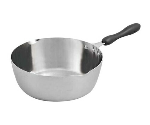 ★ポイント最大16倍★【全国配送可】-K 三層鋼クラッド プラ柄雪平鍋 21cm 本間製作所 型番 2283700 　JA..