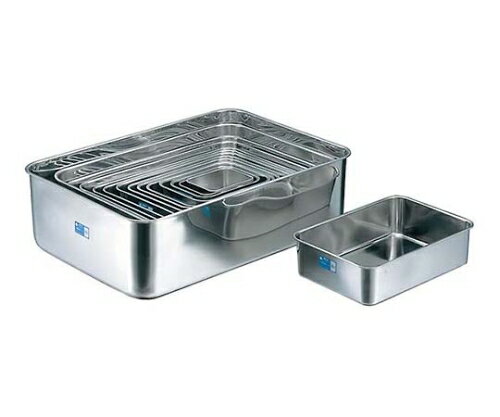 ★ポイント最大16倍★【全国配送可】-クローバー 18-8 深型 組バット 16号 手付 大屋製作所 型番 0275400 JAN 4997956107272 aso 61-6554-63 ●在庫品 納期約 6営業日-【医療・研究機器】