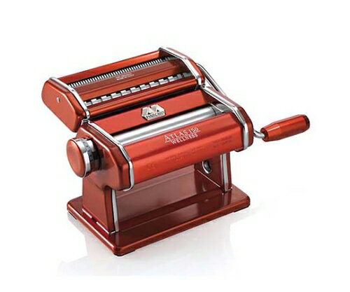 ★ポイント最大16倍★【全国配送可】-アトラス カラーラインパスタマシーン レッド マルカート 型番 5095500 　JAN 8000011002477 aso 61-6671-68 ●在庫品 納期約 8営業日-【医療・研究機器】