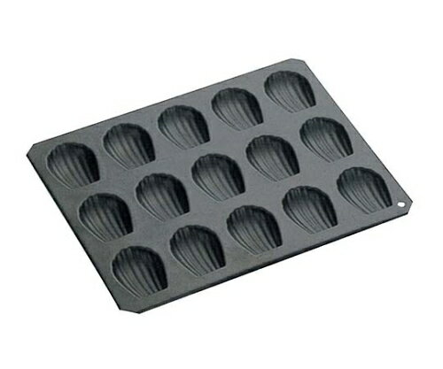 ★ポイント最大16倍★【全国配送可】-シェル型 マドレーヌ No.5084 15ヶ取 タイガークラウン 型番 662140..