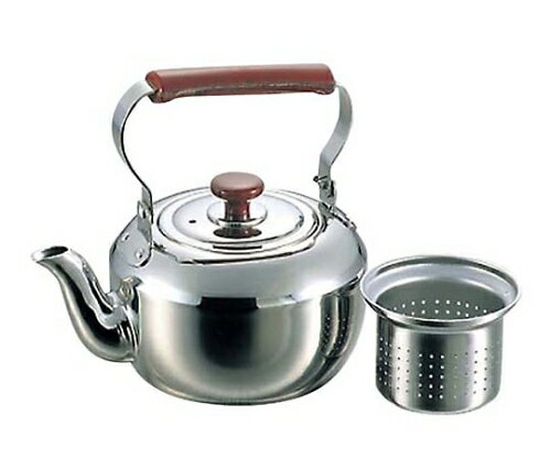 ★9/19-24 P最大27倍★【全国配送可】-MA 18-8 急須 0.7L ストレーナー付 玉虎堂製作所 型番 7352800 　JAN 4538962112005 aso 61-6714-56 ●在庫品 納期約 6営業日-【医療・研究機器】