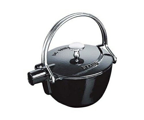 ★ポイント最大16倍★【全国配送可】-ストウブ ティーポット 丸型 1.15L ブラック 40509-421 ストウブ 型..