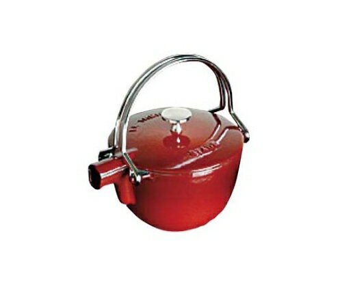 ★ポイント最大16倍★【全国配送可】-ストウブ ティーポット 丸型 1.15L チェリー 40509-904 ストウブ 型..