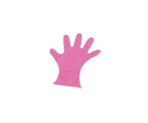 ★ポイント最大16倍★【全国配送可】-カラーマイジャストグローブ #28 化粧箱（五本絞り）200枚入 L 27μ ..