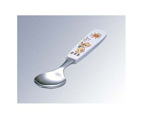 ★ポイント最大16倍★【全国配送可】-PC柄 お子様スプーン コロちゃん KF-6 エンテック 型番 2465800 　JAN 4976391110115 aso 61-6766-43 ●在庫品 納期約 6営業日-【医療・研究機器】(4)