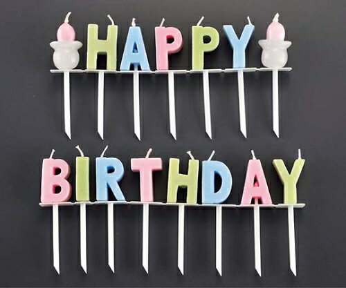 ★ポイント最大16倍★【全国配送可】-ハッピーバースデーキャンドルギフト B5534-00-00 カメヤマ 型番 8284850 JAN 4901435942...