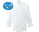 ★ポイント最大16倍★【全国配送可】-コックコート 白 4L KAZEN 型番 411-40A 4L JAN 4562212941442 aso 61-987...