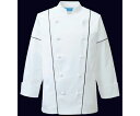 ★ポイント最大16倍★【全国配送可】-コックコート 黒 4L KAZEN 型番 603-75 4L JAN 4562213038578 aso 61-9881...