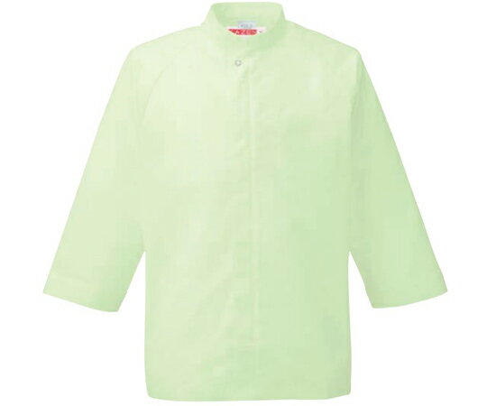 ★ポイント最大16倍★【全国配送可】-シャツコート（男女兼用）　ミントグリーン　LL KAZEN 型番 APK205-..