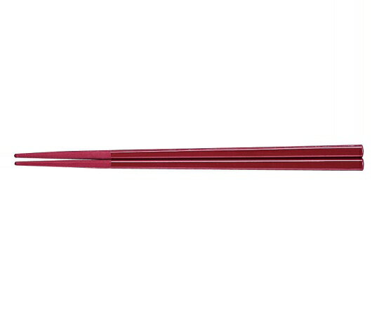 ★ポイント最大16倍★【全国配送可】-ナイロン 角箸 18cm エンジ エンテック 型番 854R 