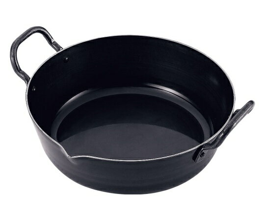 ★ポイント最大16倍★【全国配送可】-鉄 本格揚鍋 24cm サミット工業 型番 　JAN 4582257000201 aso 62-6446-64 ●在庫品 納期約 7営業日-【医療・研究機器】