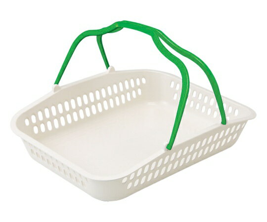 ★ポイント最大16倍★【全国配送可】-セルフバスケット中深型　グリーン よし与工房 型番 WSL8604 　JAN 4533976201349 aso 62-6583-43 ●..