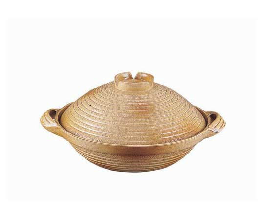 ★ポイント最大16倍★【全国配送可】-アルミ 電磁用手造り土鍋 楽鍋(新幸楽) 27cm TKG 型番 　JAN 490500..