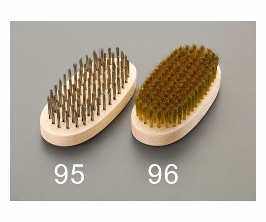 ★ポイント最大16倍★【全国配送可】-145mm 小判型ブラシ(ステンレス線) エスコ 型番 EA109B-95 　JAN 45..