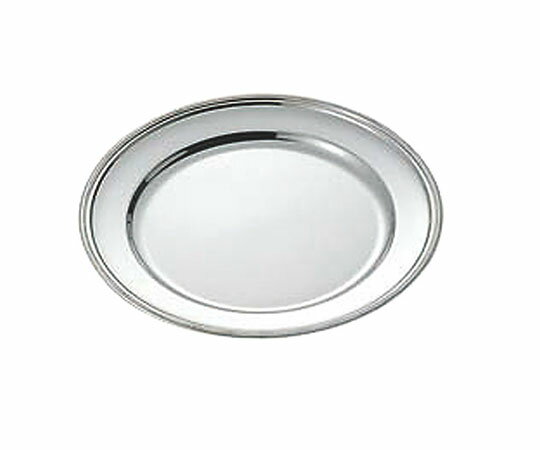 ★ポイント最大16倍★【全国配送可】-UK　18-8ロープ渕丸皿　26インチ 三宝産業（YUKIWA） 型番 210021 　JAN 4520785040382 aso 63-1714-13 ●在庫品 納期約 23営業日-【医療・研究機器】