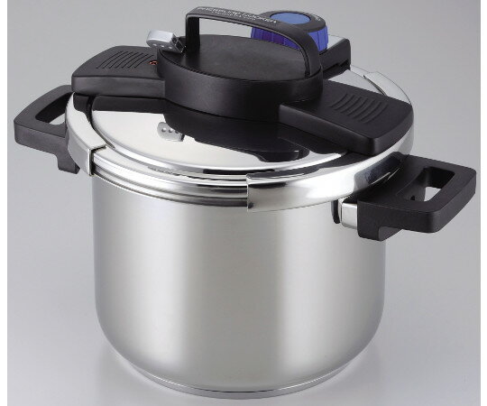 ★ポイント最大16倍★【全国配送可】-3層底ワンタッチレバー圧力鍋　5.5L パール金属 型番 H-5389 　JAN ..