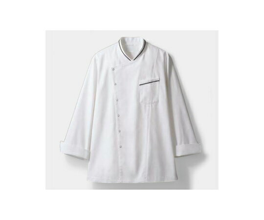 ★ポイント最大16倍★【全国配送可】-コックコート 兼用 長袖 白/黒 S 住商モンブラン 型番 6-1061 JAN 4560315461300 aso 6...