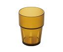 ★ポイント最大16倍★【全国配送可】-クリア食器 キングタンブラー 300mL (アンバー) エンテック 型番 TR-805A JAN 49763911297...