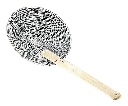 ★ポイント最大16倍★【全国配送可】-18-8中国製油こし　10インチ シルバーシャイン 型番 AAB2302 　JAN ..