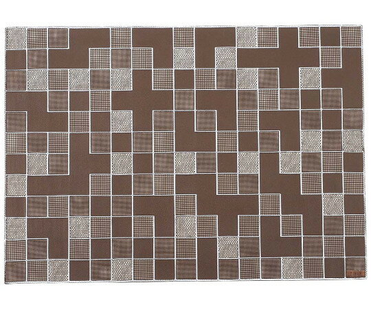 ★ポイント最大16倍★【全国配送可】-プレイスマット「寄木」ブラウン　YO-002 トーワ 型番 4773400 　JA..