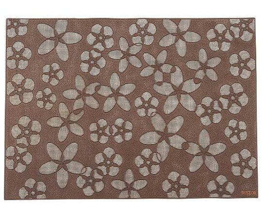 ★ポイント最大16倍★【全国配送可】-プレイスマット「花」ブラウン　HA-002 トーワ 型番 4773800 　JAN ..