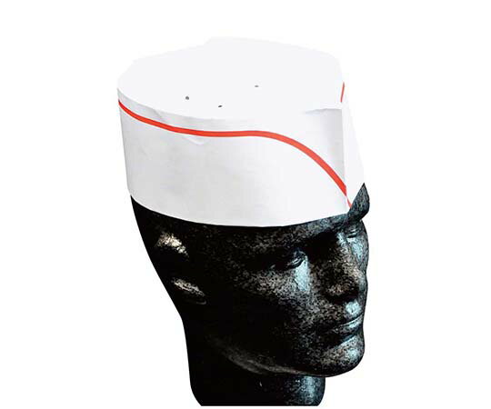 ★ポイント最大16倍★【全国配送可】-フォレージュハット レッドライン（100枚入）A92002C パル 型番 7495910 JAN 5025254011119 aso 63-7225-99 ●在庫品 納期約 6営業日-【医療・研究機器】