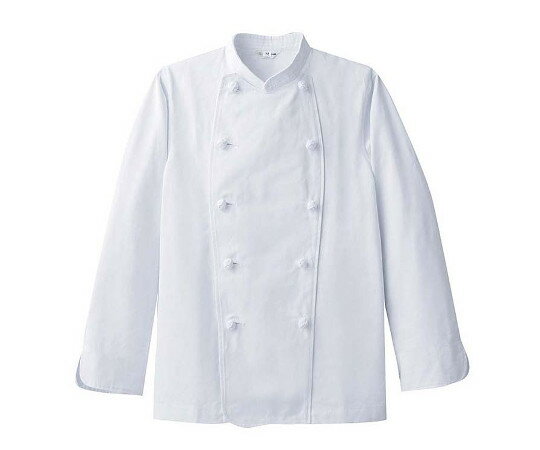 ★ポイント最大16倍★【全国配送可】-男女兼用コックコート(長袖)AS-7300 LL チトセ(CHITOSE) 型番 1201040 JAN 4941170...