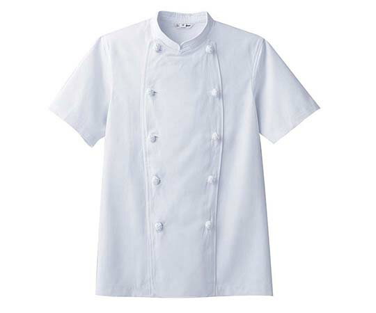 ★ポイント最大16倍★【全国配送可】-男女兼用コックコート(半袖)AS-7301 S チトセ(CHITOSE) 型番 1201110 JAN 49411701...
