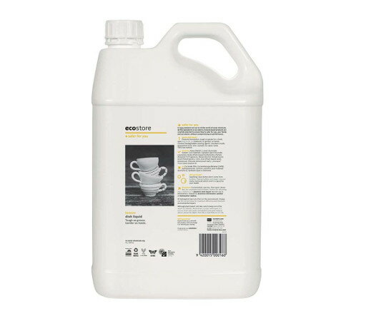 ★ポイント最大16倍★【全国配送可】-エコストア　ディッシュウォッシュ　リキッド　レモン　5L ECOSTORE..
