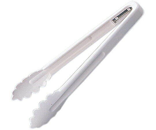 ★ポイント最大16倍★【全国配送可】-PC抗菌入万能トング　ホワイト エムテートリマツ 型番 　JAN 496715..