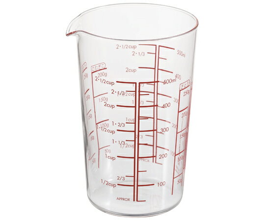 ★ポイント最大16倍★【全国配送可】-耐熱ガラス製メジャーカップ　500mL　24個セット HARIO 型番 MJC-50..