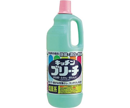 ★ポイント最大16倍★【全国配送可】-ニューキッチンブリーチL 1500mL ミツエイ 型番 243076 　JAN 49789..
