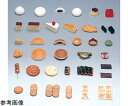 ★ポイント最大16倍★【全国配送可】-菓子類 ホットケーキ 60g (磁石付) イワイサンプル 型番 11-17 aso 65-2788-88 ●お取寄品 納期約 17営業日-【医療・研究機器】(4)