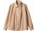 ★ポイント最大16倍★【全国配送可】-ブラウス レディス 長袖 ピンクベージュ 7号 住商モンブラン 型番 BW8002-3 7 JAN 4560315487...