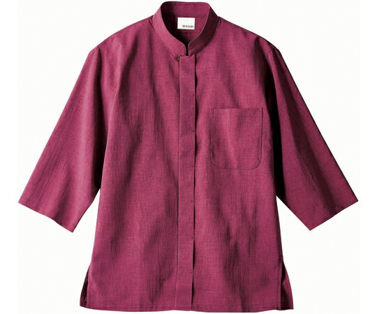 ★ポイント最大16倍★【全国配送可】-調理シャツ 兼用 7分袖 ワイン S 住商モンブラン 型番 OV2502-5 S 　JAN 4560315474058 aso 65-5628-44 ●在庫品 納期約 6営業日-【医療・研究機器】